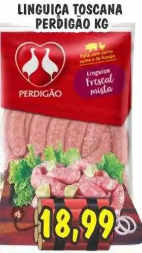 Linguiça toscana perdigão kg