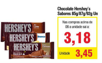 Spani Atacadista Chocolate Hershey's Sabores 85g/87g/92g un. oferta