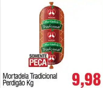 Spani Atacadista Mortadela Tradicional Perdigao 1kg oferta