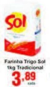 Rossi Supermercado Farinha Trigo Sol 1kg Tradicional oferta