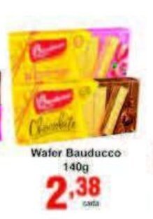 Rossi Supermercado Wafer Bauducco 140g oferta