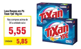 Spani Atacadista Lava Roupas em po Tixan Ype 1kg oferta