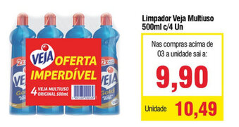 Spani Atacadista Limpador Veja Multiuso 500ml c/4 Un oferta