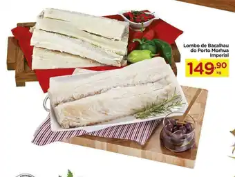 Carrefour Lombo de bacalhau do Porto Morhua Imperial 1kg oferta