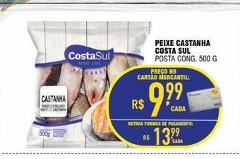 Mercantil Rodrigues Peixe castanha costa sul 500g oferta