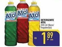 Mercantil Rodrigues Detergente atol 500ml oferta