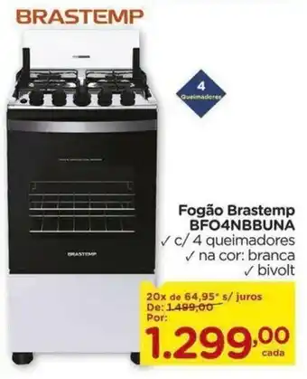Carrefour Fogão Brastemp oferta