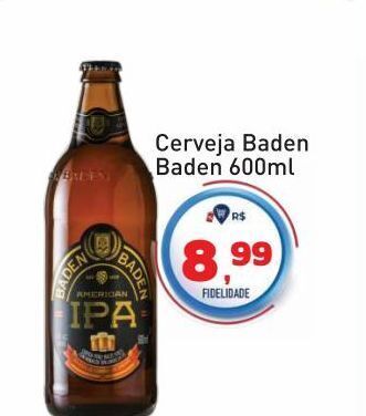 Tonin Superatacado Cerveja baden baden 600ml oferta
