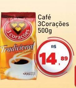 Tonin Superatacado Café 3 corações 500g oferta