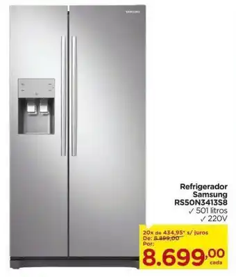 Refrigerador Samsung 501L