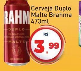 Tonin Superatacado Cerveja duplo malte brahma 473ml oferta