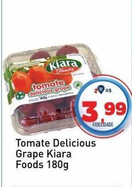 Tonin Superatacado Tomate delicious grape kiara foods 180g oferta