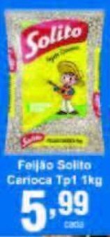 Rossi Supermercado Feijao Solito Carioca Tp1 1kg oferta