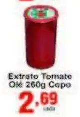 Rossi Supermercado Extrato Tomate Ole 260g Copo oferta