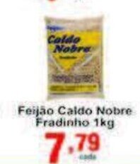 Rossi Supermercado Feijao Caldo Nobre Fradinho 1kg oferta