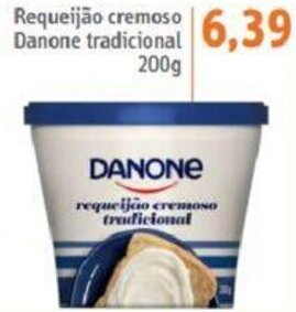 Sonda Requeijão Cremoso Danone Tradicional 200g oferta