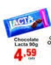 Rossi Supermercado Chocolate Lacta 90g oferta