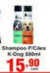 Rossi Supermercado Shampoo p/Caes K-Dog 500ml oferta