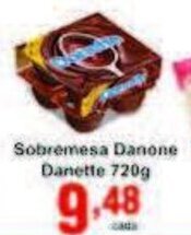 Rossi Supermercado Sobremesa Danone Danette 720g oferta