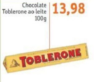 Sonda Chocolate Toblerone ao leite 100g oferta