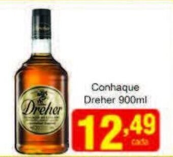 Rossi Supermercado Conhaque Dreher 900ml oferta