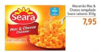 Sonda Macarrão Mac & Cheese Congelado Seara Sabores 350g oferta