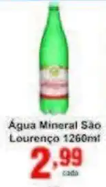 Rossi Supermercado Agua Mineral Sao Lourenco 1.26ml oferta