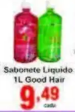 Rossi Supermercado Sabonete Liquido 1L Good Hair oferta