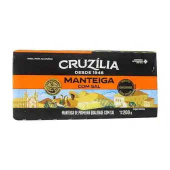 Manteiga com sal tablete cruzília unidade