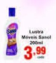 Rossi Supermercado Lustra Moveis Sanol 200ml oferta