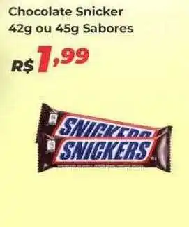 Villarreal Supermercados Chocolate snicker sabores oferta
