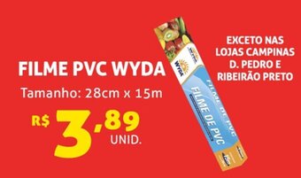 Filme PVC Wyda 28cmX15m