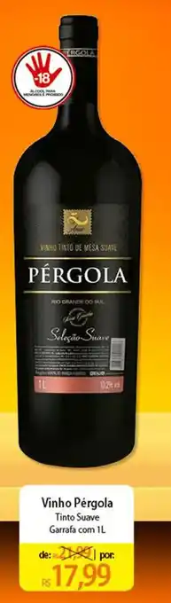 Atacadão Vinho Pérgola 1L oferta