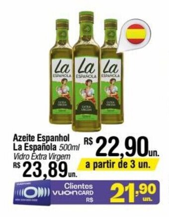Fort Atacadista Azeite Espanhol La Española 500ml oferta