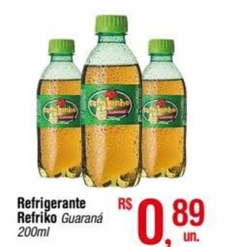 Fort Atacadista Refrigerante Refriko 200ml oferta