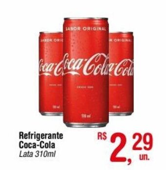 Fort Atacadista Refrigerante Coca Cola 310ml oferta