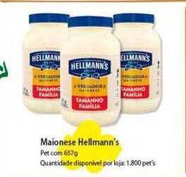 Atacadão Maionese hellmann's oferta