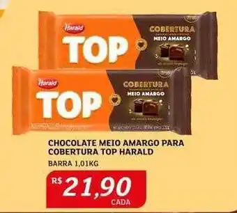 Assaí Atacadista Chocolate meio amargo para cobertura top harald oferta