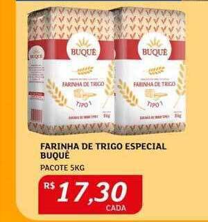 Assaí Atacadista Farinha de trigo especial buquê oferta