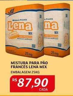 Assaí Atacadista Mistura para pão francês lena mix oferta