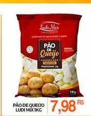 Mercadão Atacadista Pão de queijo ludi mix 1kg oferta