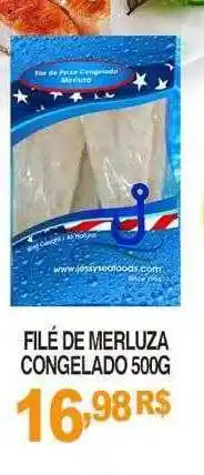 Filé de merluza congelado