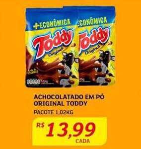 Assaí Atacadista Achocolatado em pó original toddy oferta