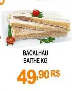 Mercadão Atacadista Bacalhau saithe oferta