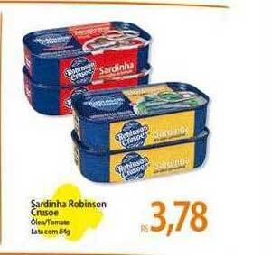 Atacadão Sardinha robinson crusoe oferta