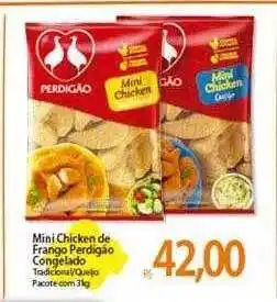 Atacadão Mini chicken de frango perdigão congelado oferta