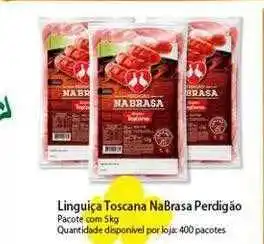 Atacadão Linguiça toscana nabrasa perdigão oferta