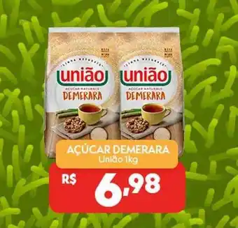 Açúcar demerara união