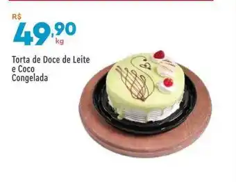 Supper Rissul Torta de doce de leite e coco congelada oferta