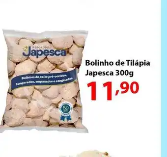 Bolinho de tilápia japesca